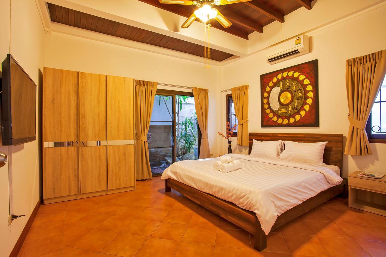 Traditional Thai Villa Nikkie In Tropical Nature, 4Br & Pool, Near Rawai Beach Nai Harn 외부 사진