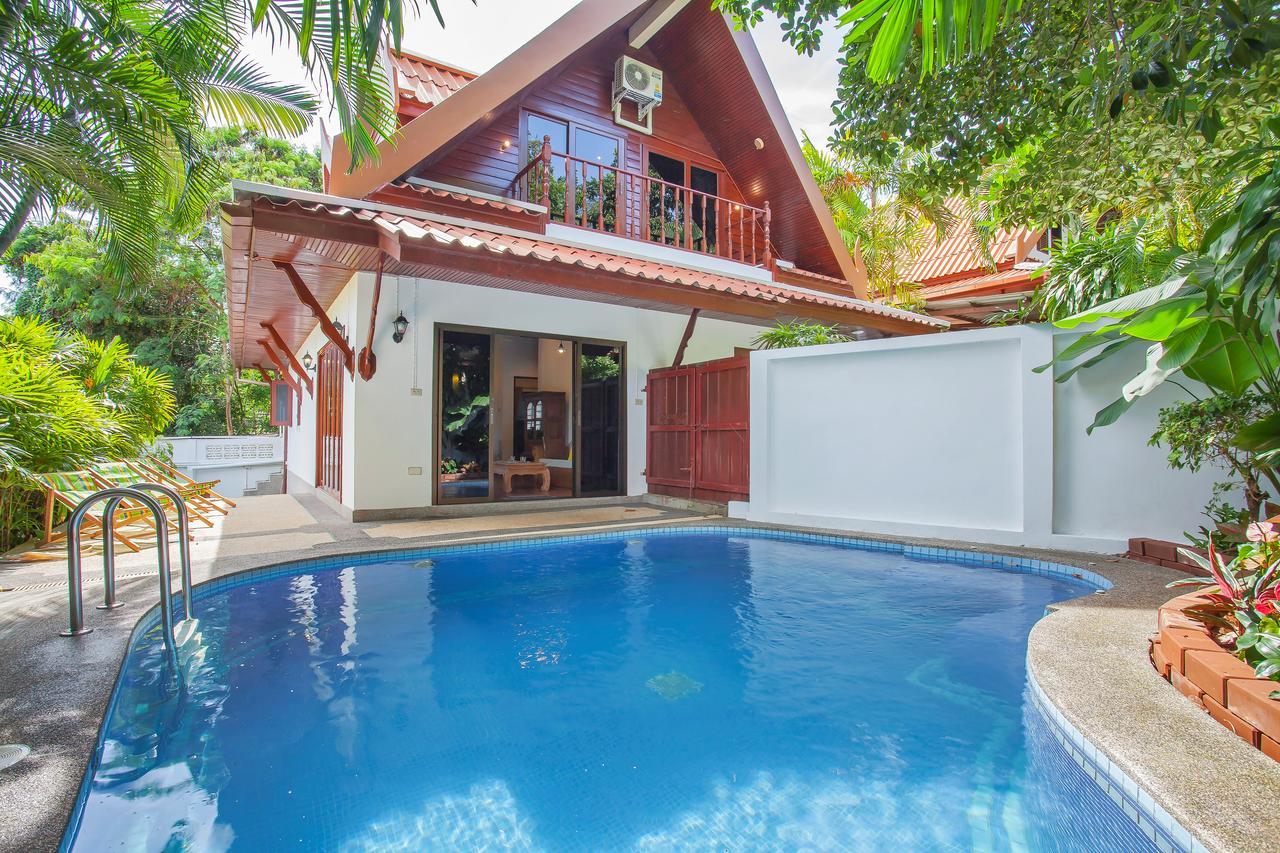 Traditional Thai Villa Nikkie In Tropical Nature, 4Br & Pool, Near Rawai Beach Nai Harn 외부 사진